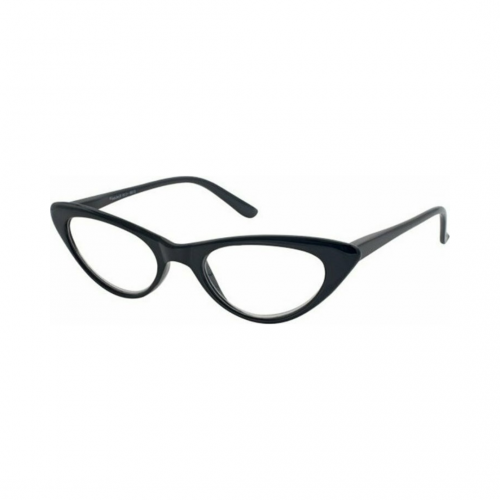 EyeLead Optical E199 Γυαλιά Διαβάσματος Χρώμα Μαύρο Πεταλούδα, με Κοκάλινο Σκελετό +2.00, 1 ζευγάρι